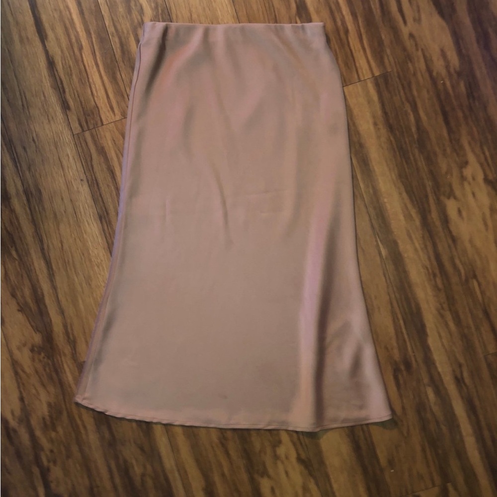 Rachel Zoe Classic Satin Skirt